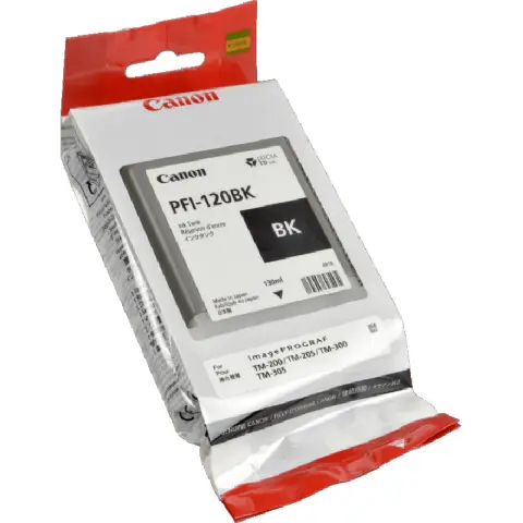 Tusz Canon PFI-120BK Black do drukarek (Oryginalny) [130ml]